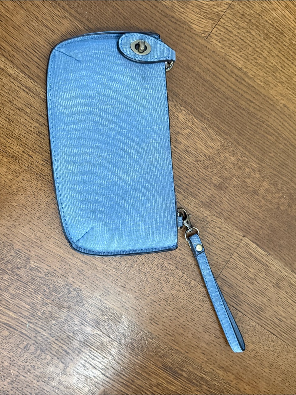 Joy Blue Wristlet Wallet